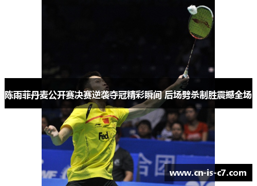 陈雨菲丹麦公开赛决赛逆袭夺冠精彩瞬间 后场劈杀制胜震撼全场